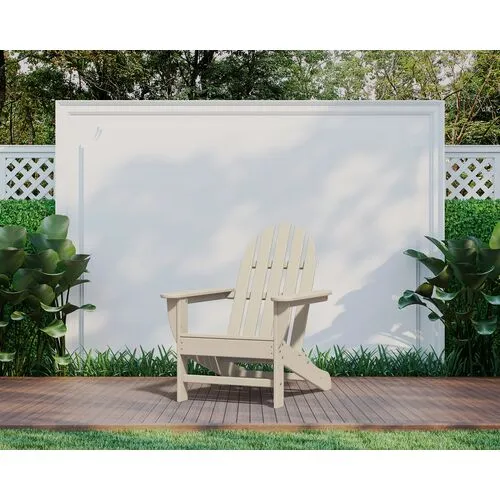 Primrose Outdoor Adirondack Chair - Sand - Beige