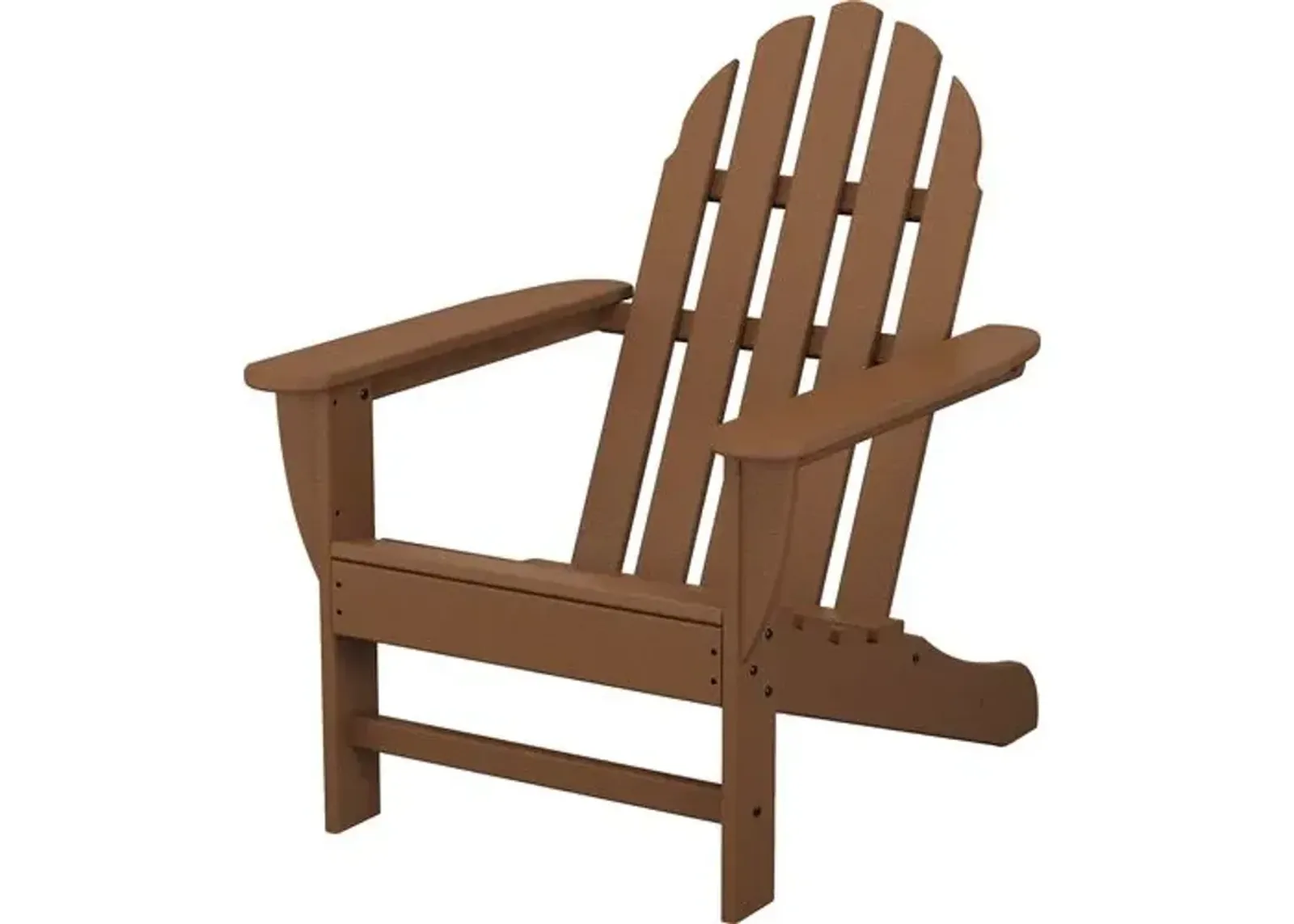 Primrose Outdoor Adirondack Chair - Teak - Brown