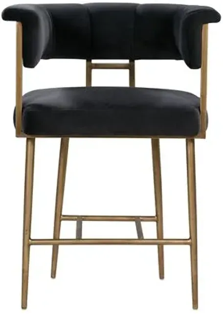 Rory Counter Stool - Gray