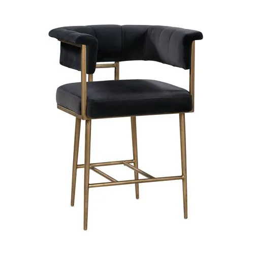 Rory Counter Stool - Gray