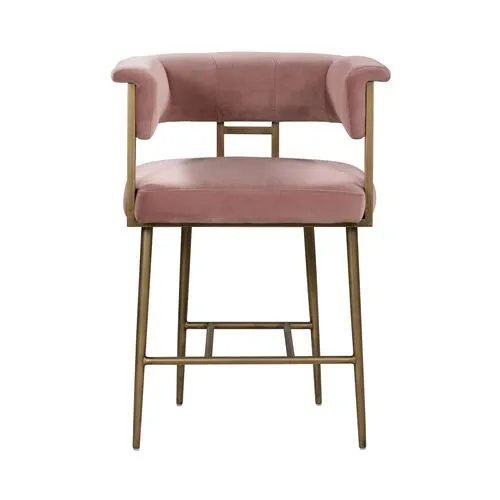 Rory Counter Stool - Blush