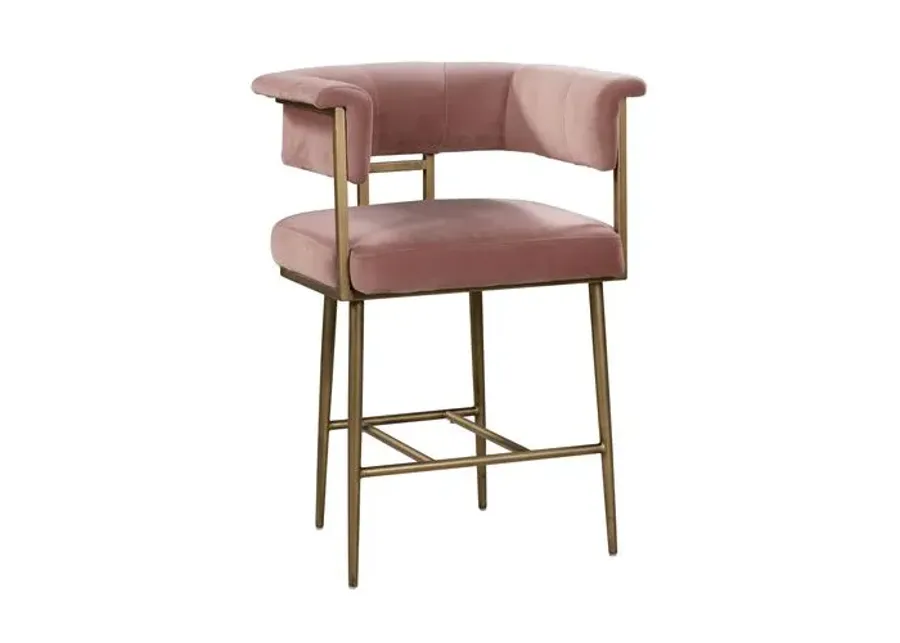 Rory Counter Stool - Blush