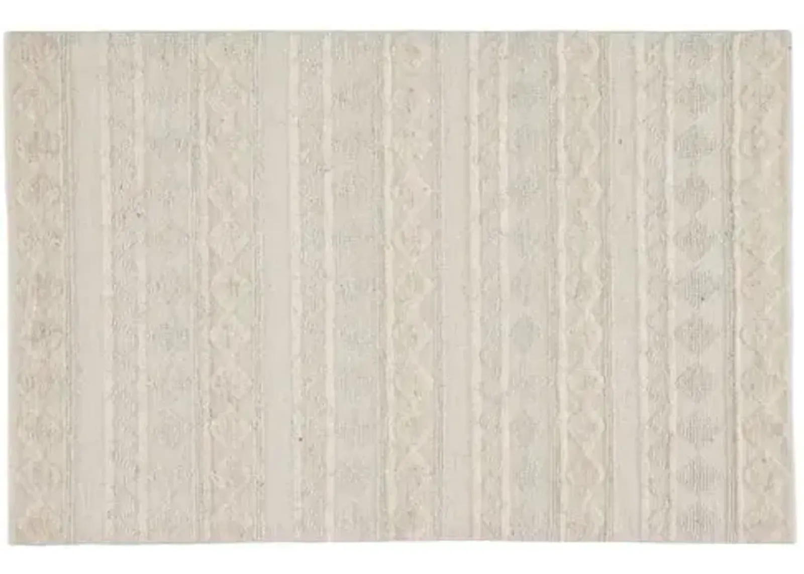 Elixir Handmade Rug - Ivory/Light Gray - Nikki Chu - Ivory