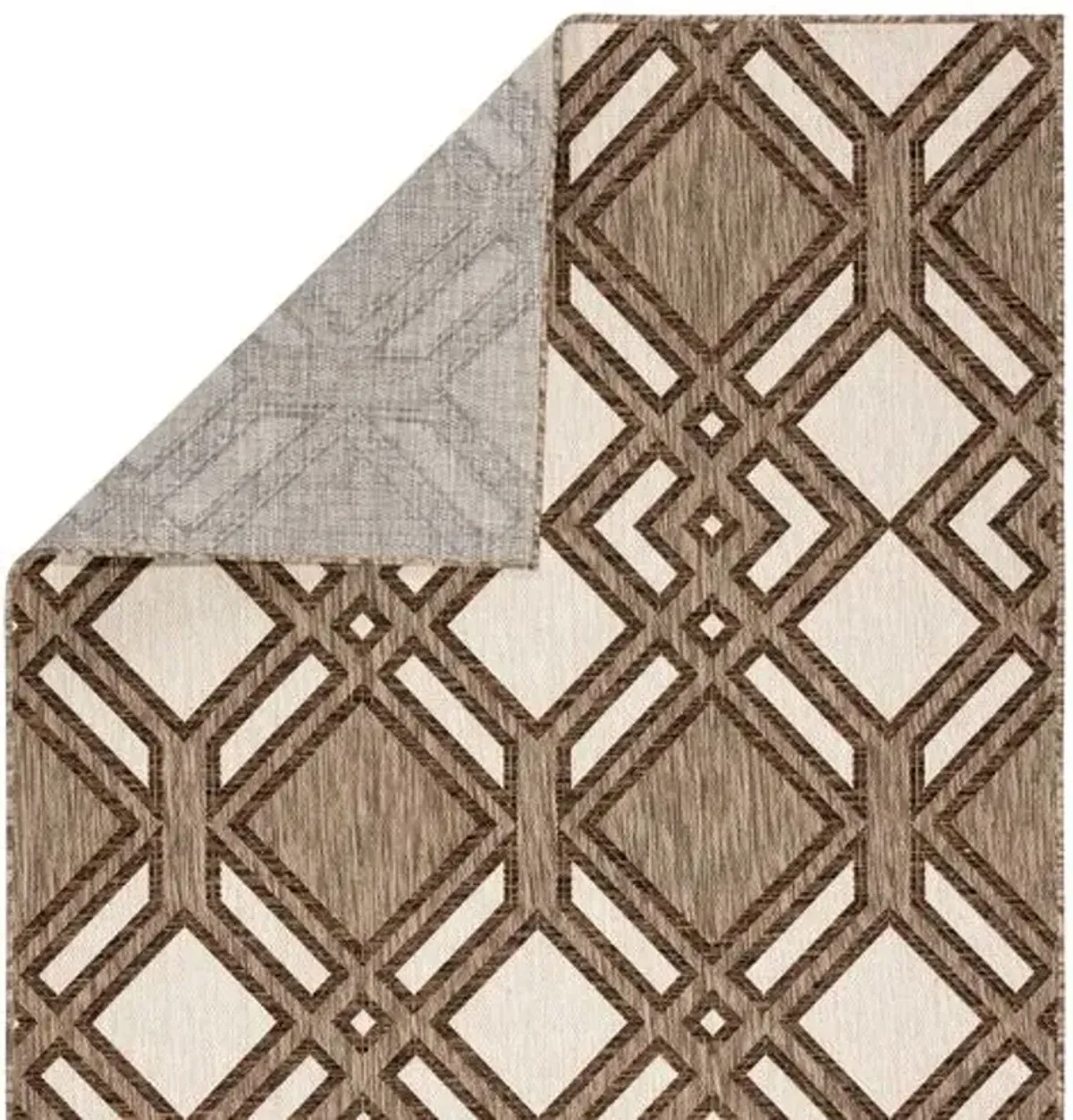 Samba Outdoor Rug - Brown/Ivory - Nikki Chu - Brown