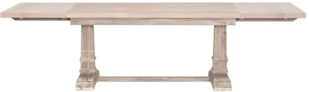Hewitt Extension Dining Table, Natural Gray