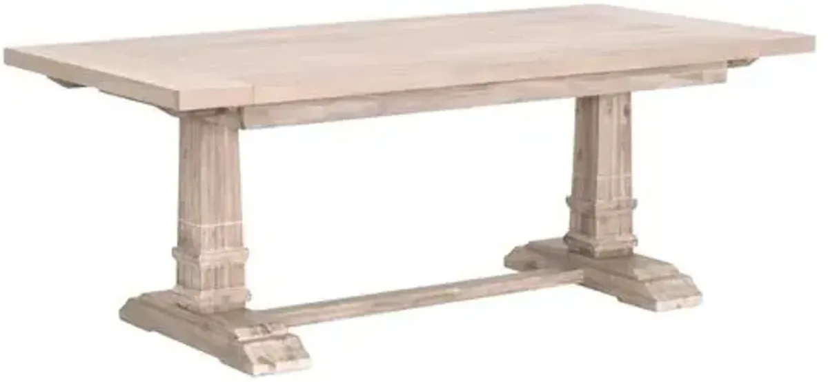 Hewitt Extension Dining Table - Natural Gray