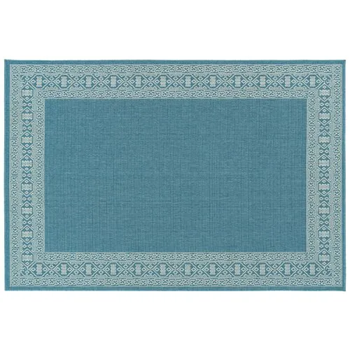 Lata Outdoor Rug - Lt. Blue - Blue