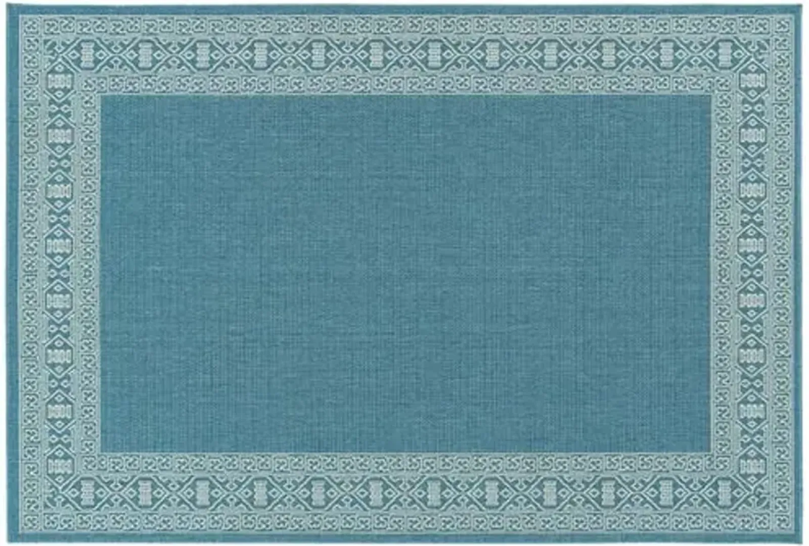 Lata Outdoor Rug - Lt. Blue - Blue