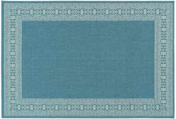 Lata Outdoor Rug - Lt. Blue - Blue