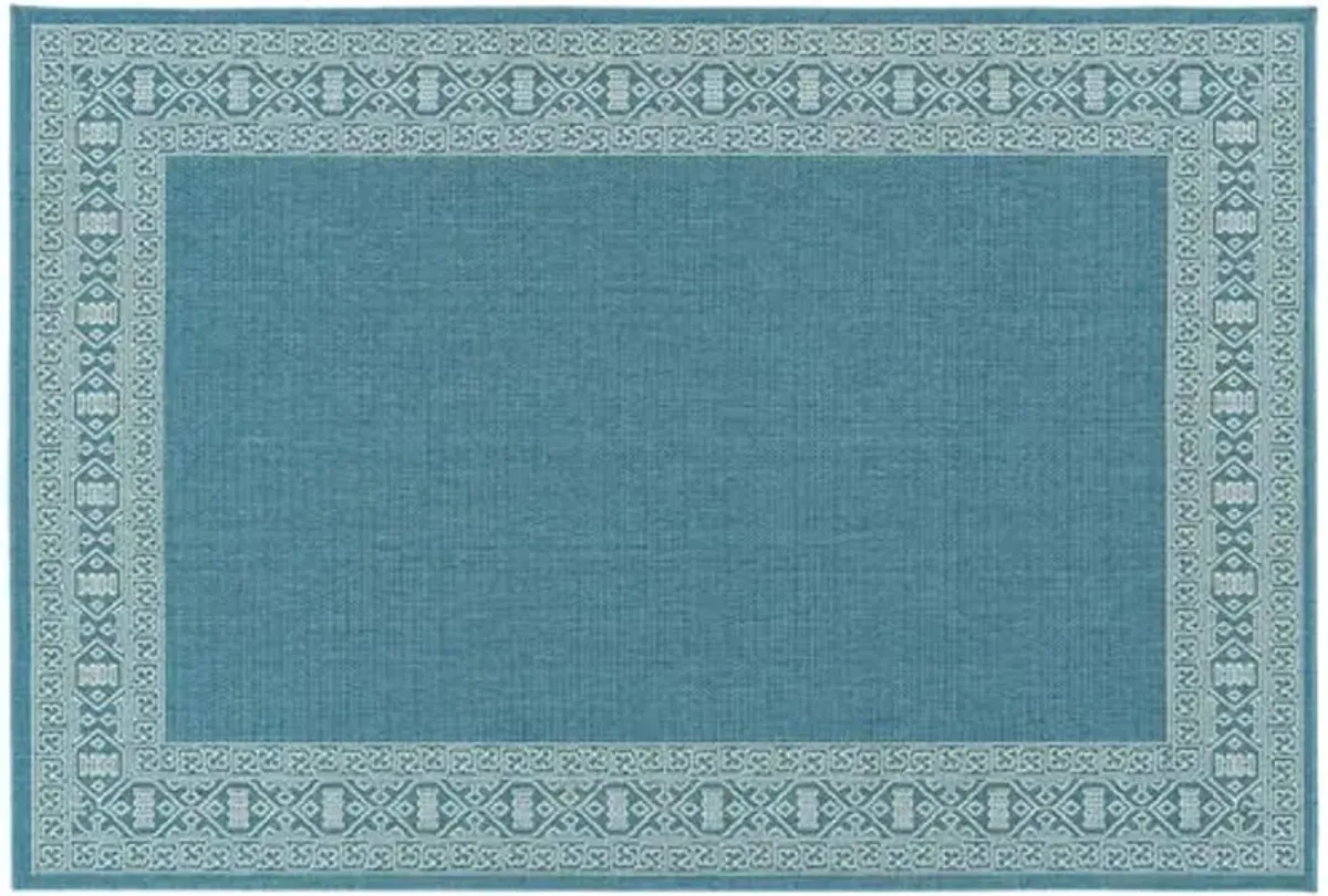 Lata Outdoor Rug - Lt. Blue - Blue