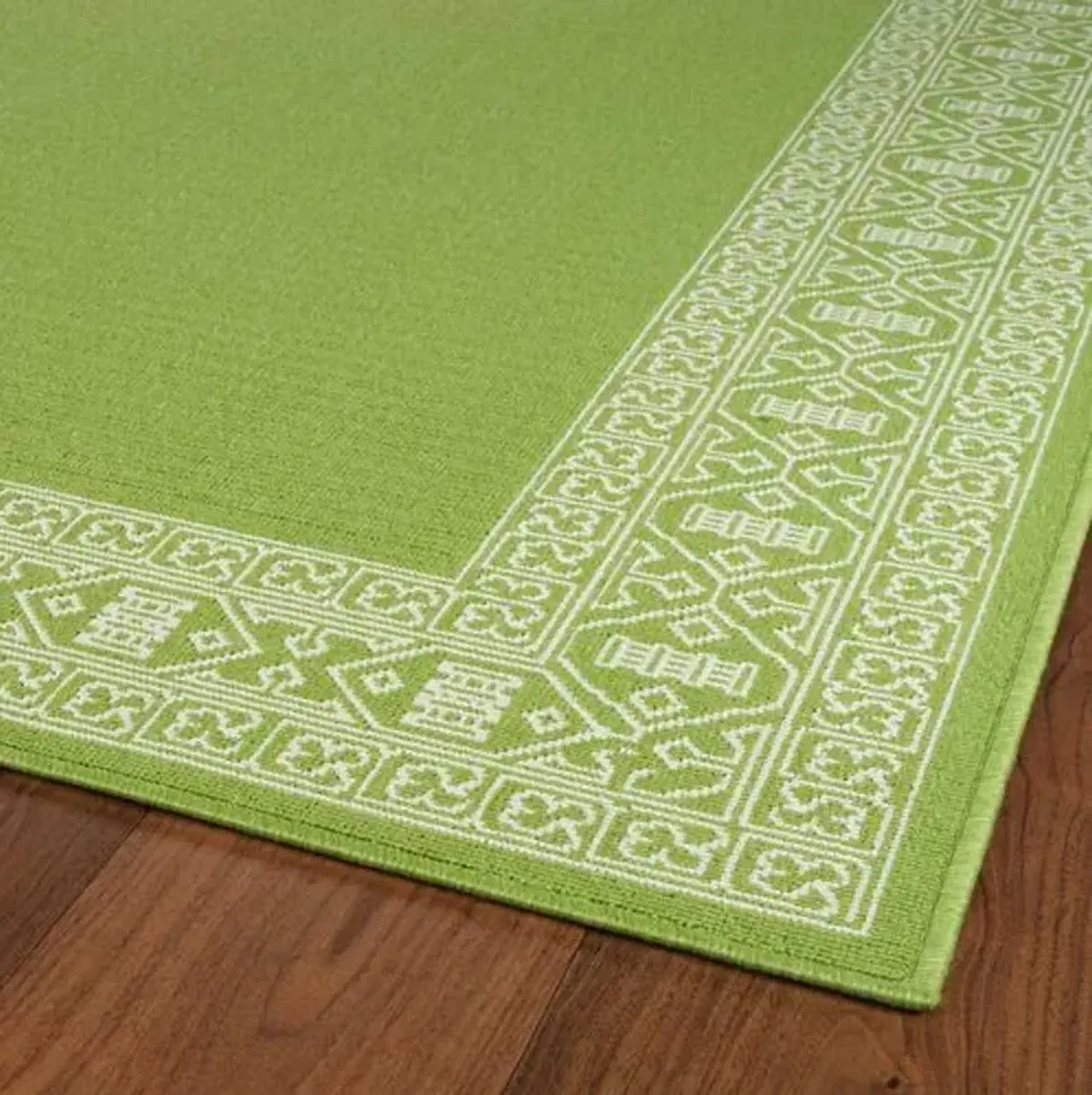 Lata Outdoor Rug - Lime Green - Green