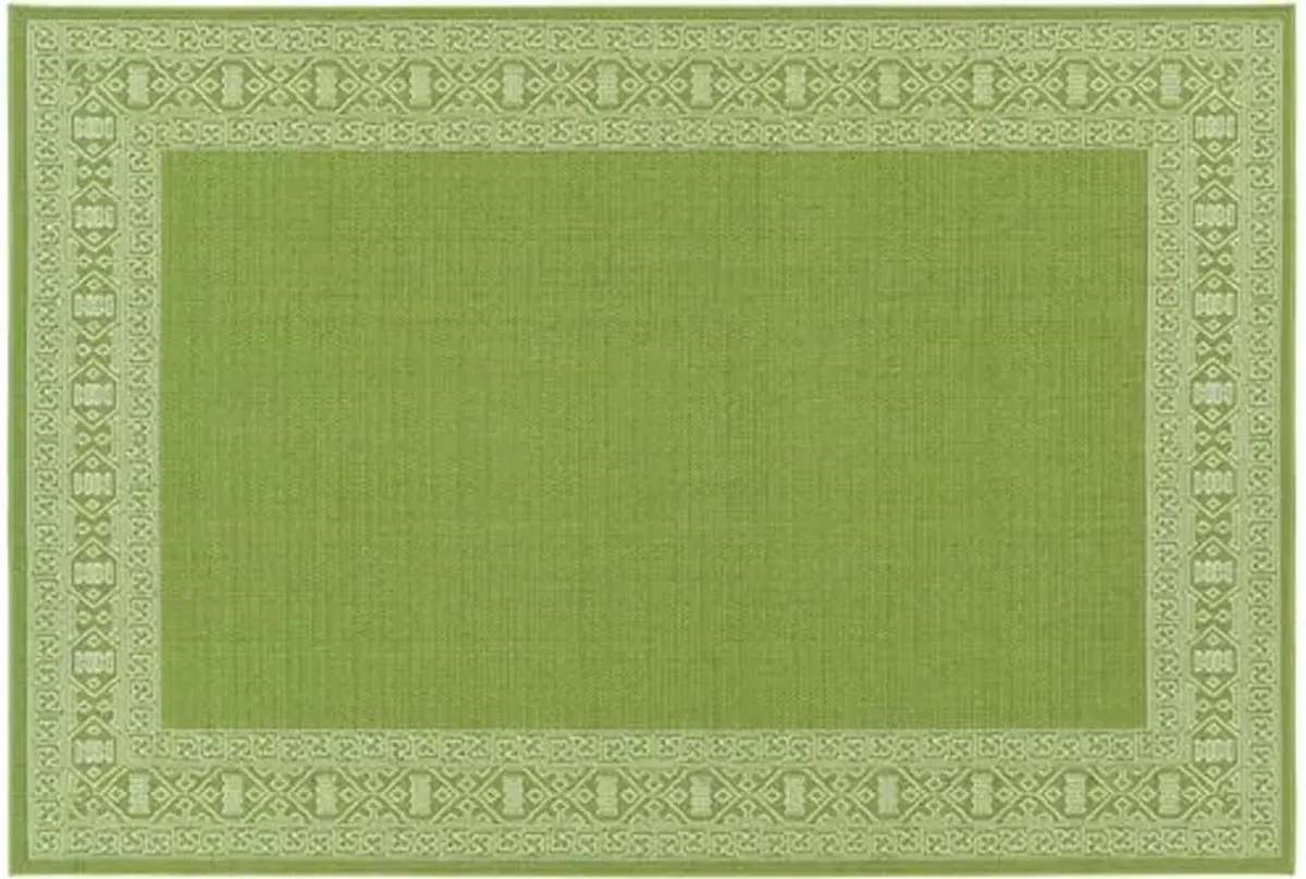 Lata Outdoor Rug - Lime Green - Green