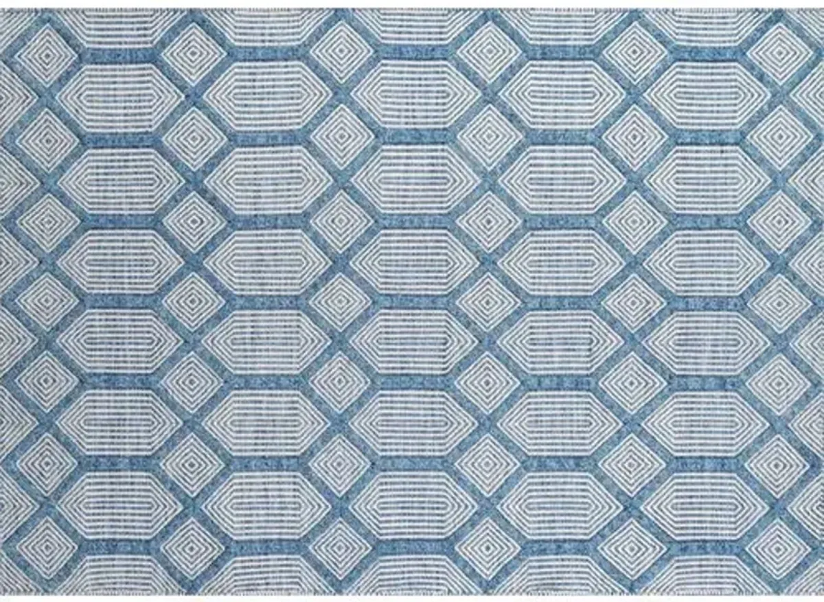 Langdon Cambridge Rug - Blue - Erin Gates - Blue