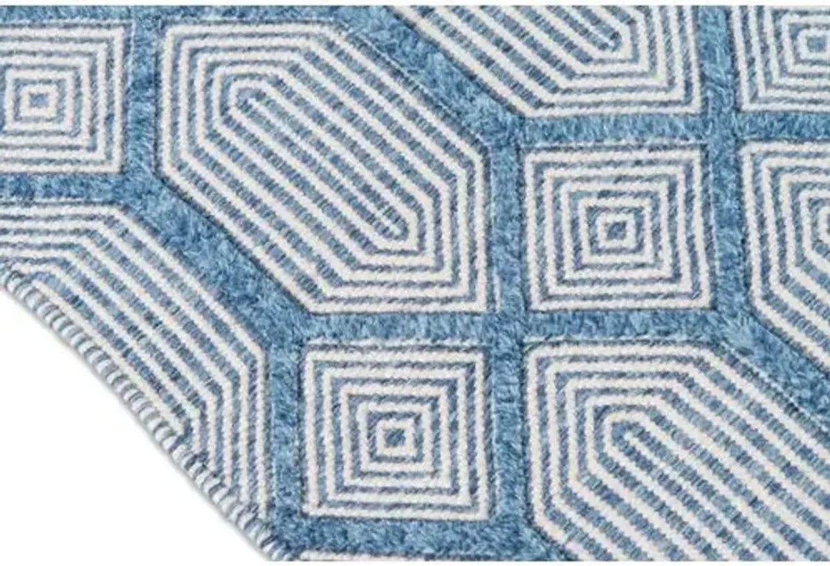 Langdon Cambridge Rug - Blue - Erin Gates - Blue