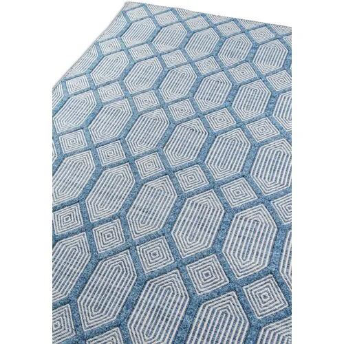 Langdon Cambridge Rug - Blue - Erin Gates - Blue