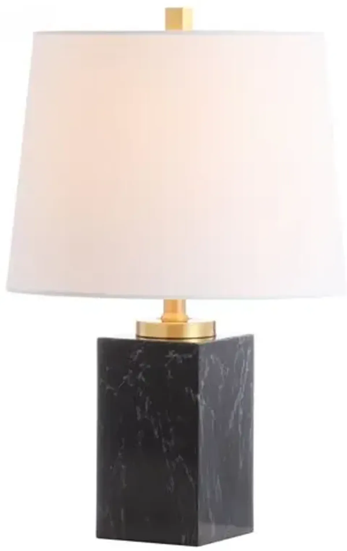 Cora Table Lamp - Black Marble