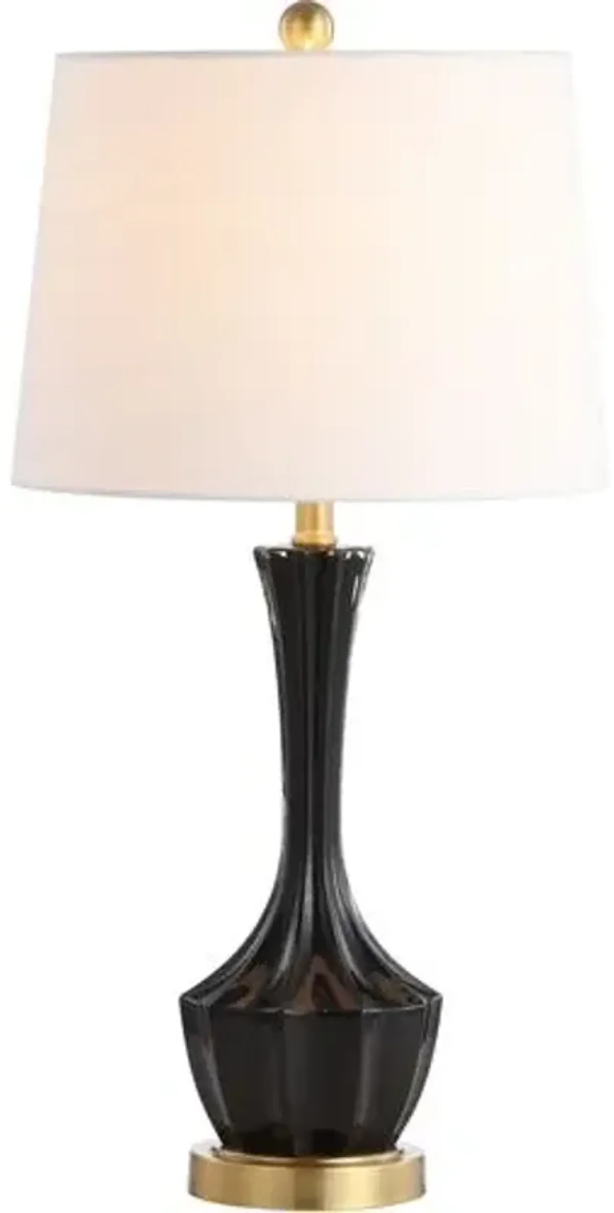 Ronnie Table Lamp - Glossy Black