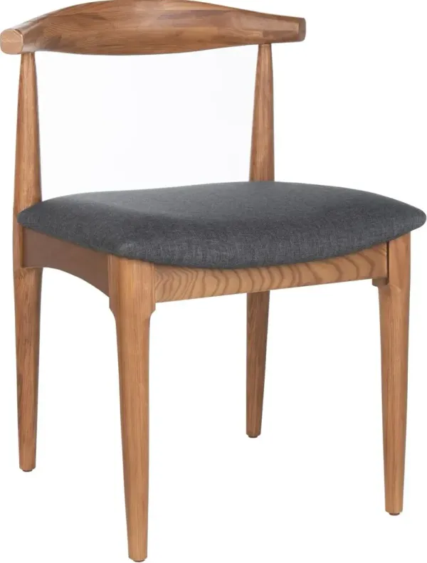 S/2 Pierce Retro Dining Chairs, Brown