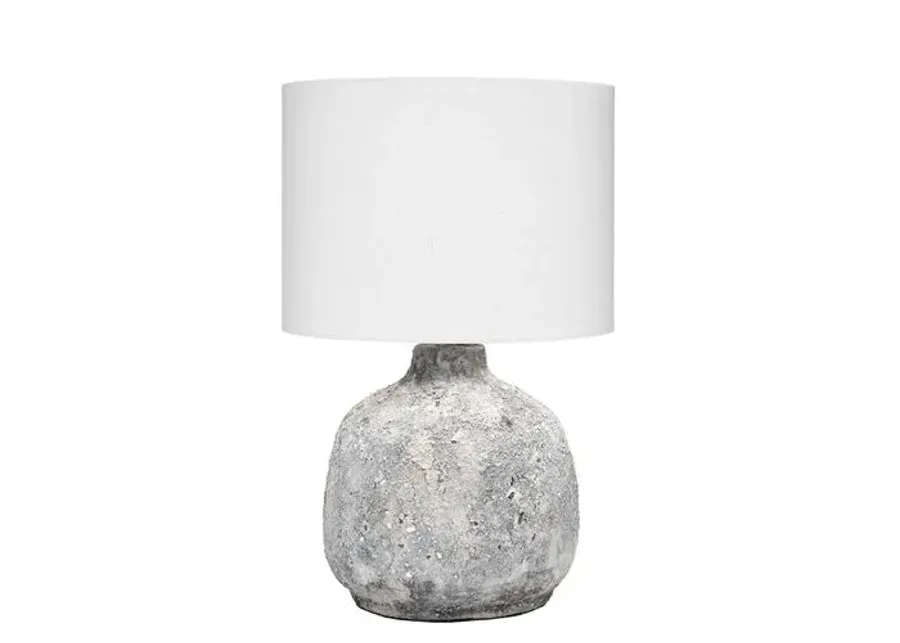 Blake Table Lamp - Gray Textured Ceramic - Jamie Young Co.