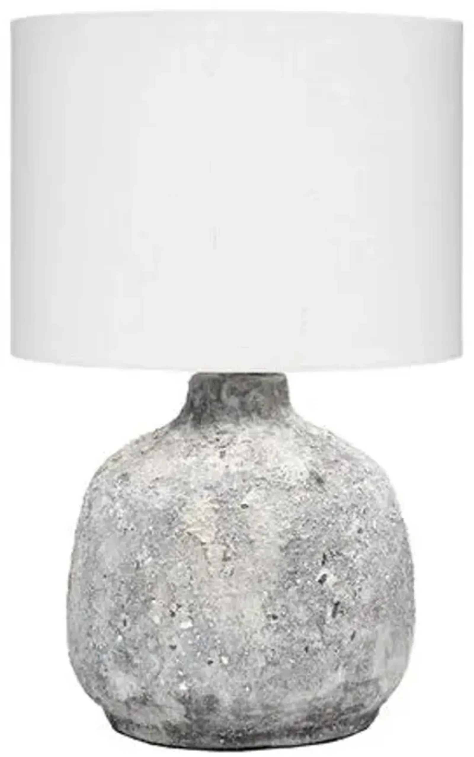 Blake Table Lamp - Gray Textured Ceramic - Jamie Young Co.