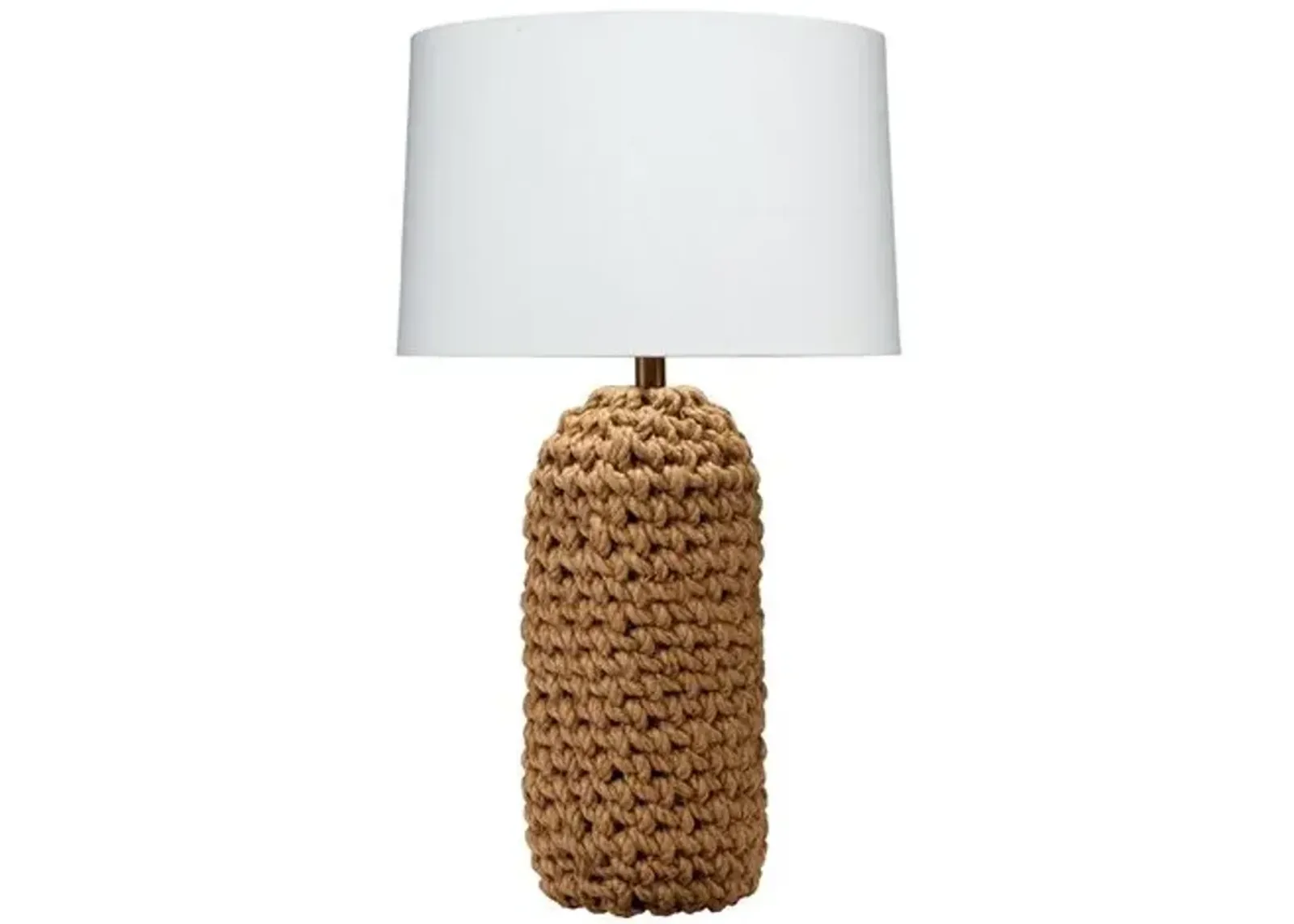 Lawrence Rope Table Lamp - Brown - Jamie Young Co.