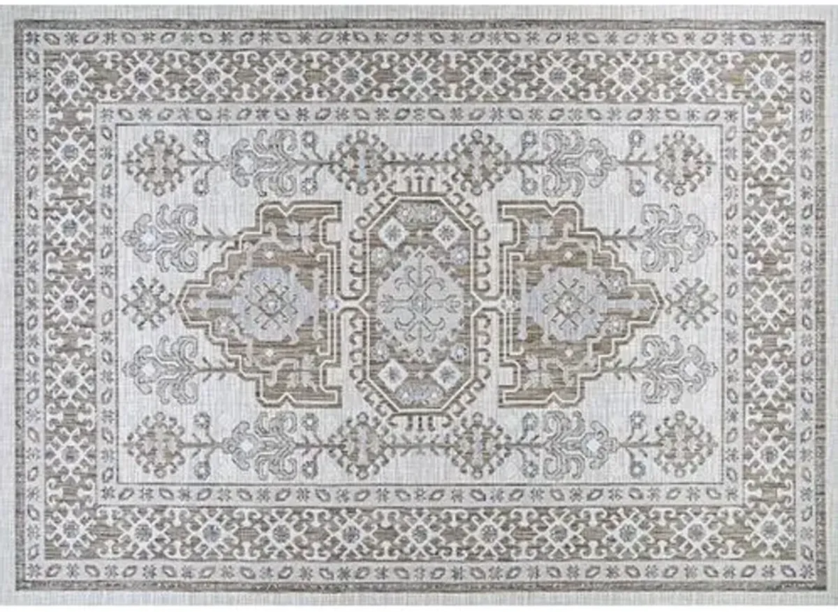 Roseburg Outdoor Rug - Ivory/Sand - Ivory