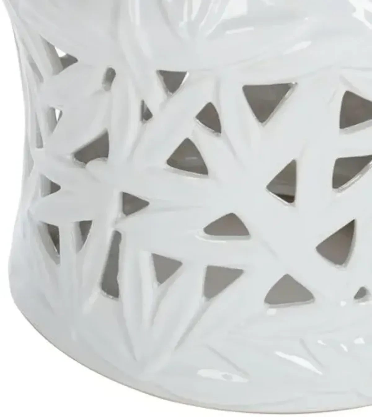 Ida Garden Stool - White