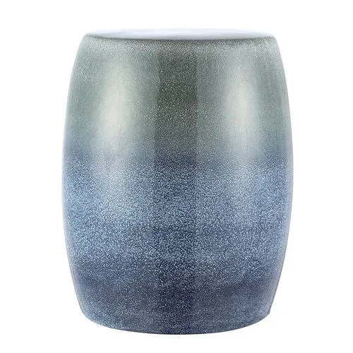 Lyla Garden Stool - Blue Ombré