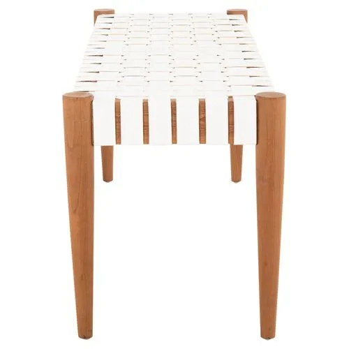 Alyssa Bench - White