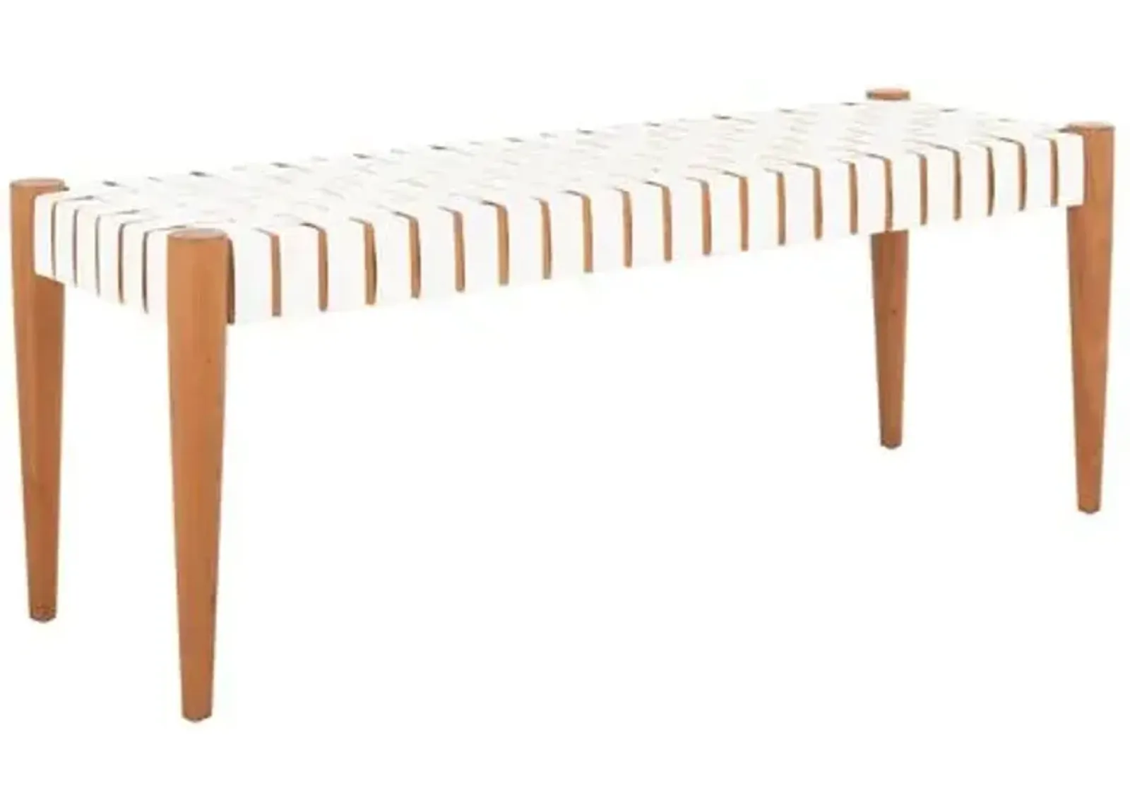 Alyssa Bench - White