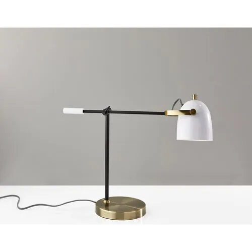 Vincent Desk Lamp - Black/Brass