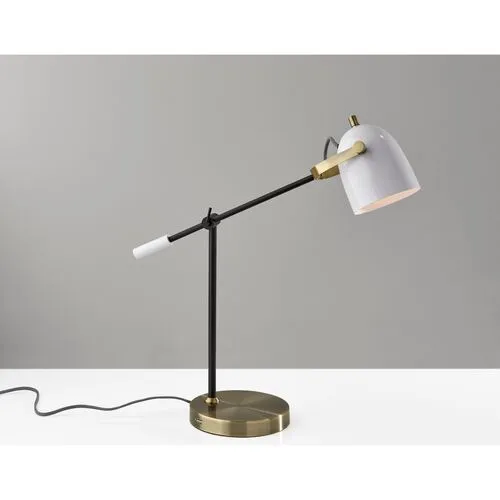 Vincent Desk Lamp - Black/Brass