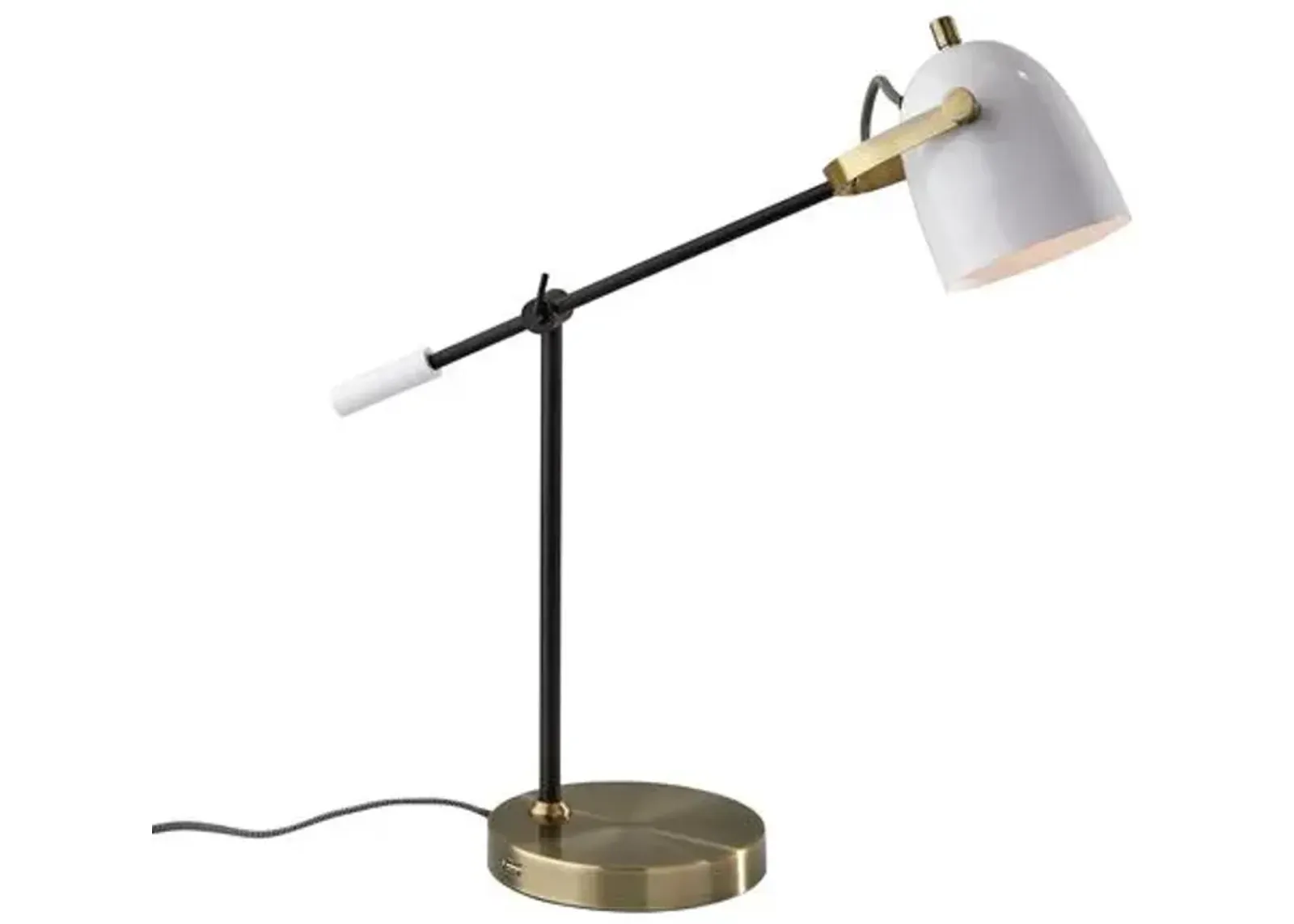 Vincent Desk Lamp - Black/Brass