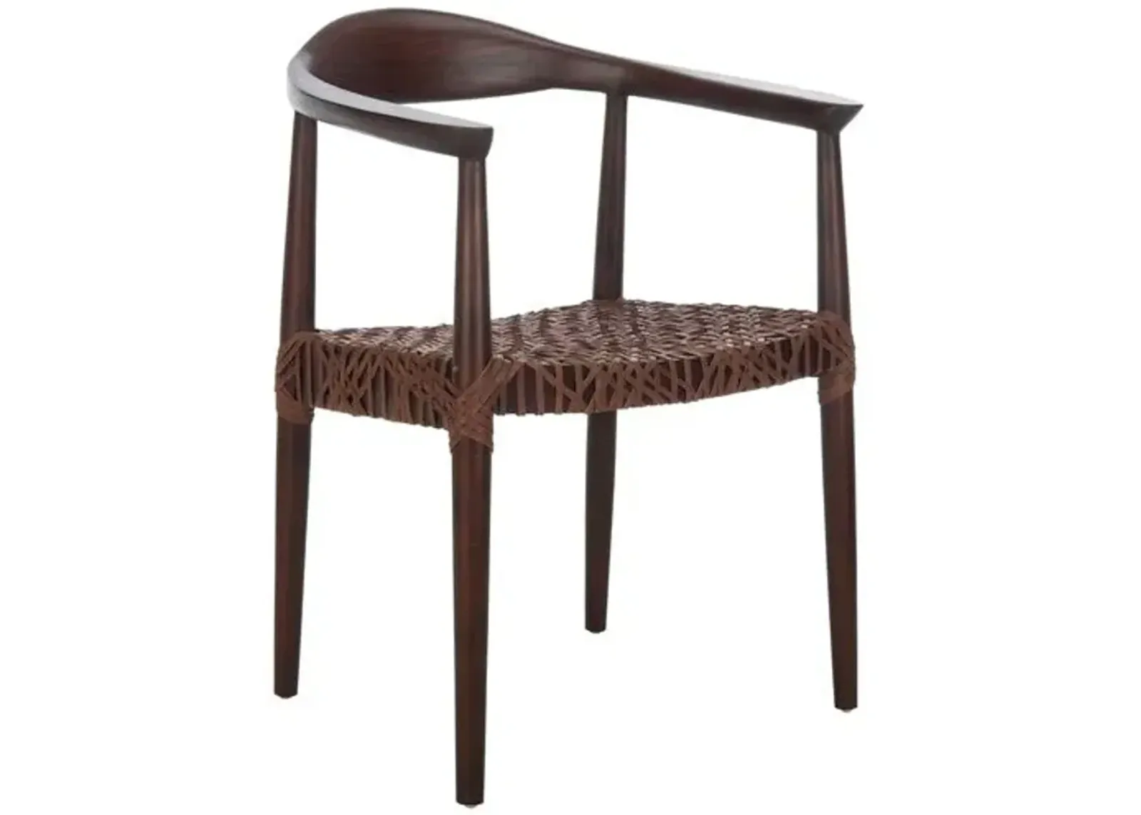 Francesca Armchair - Walnut - Brown