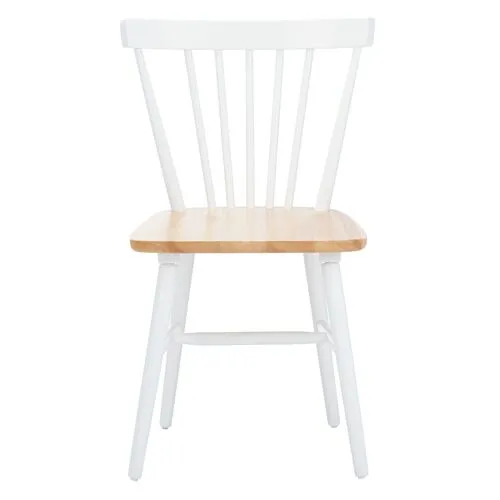 Set of 2 Hannah Dining Chairs - White