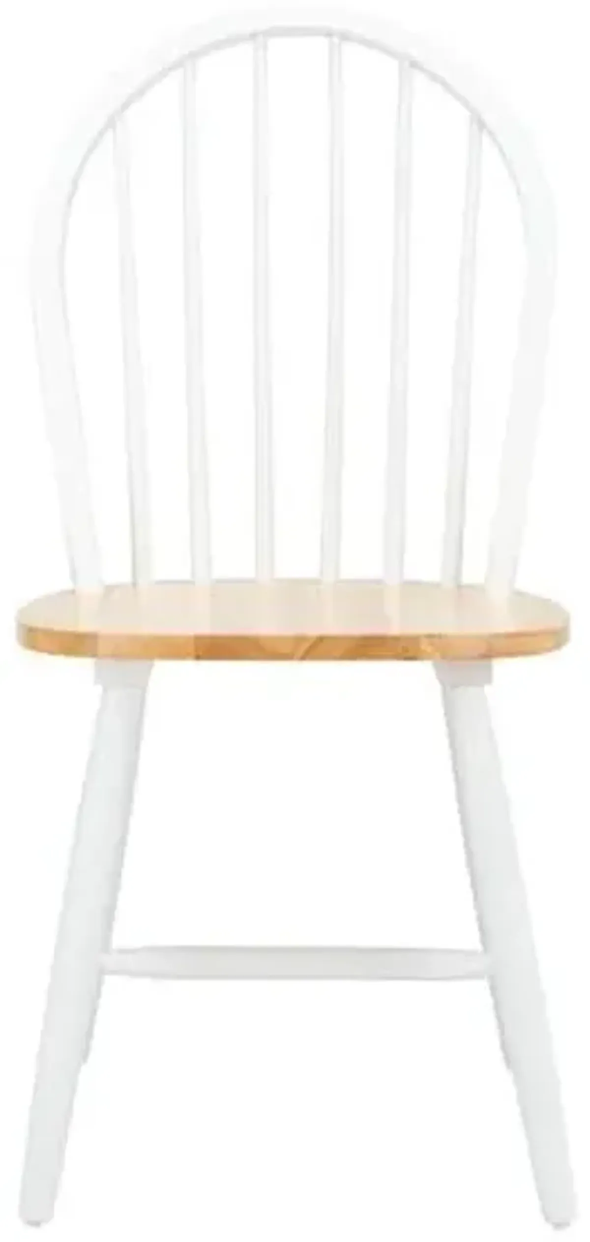 Set of 2 Lemuel Spindle Dining Chairs - White