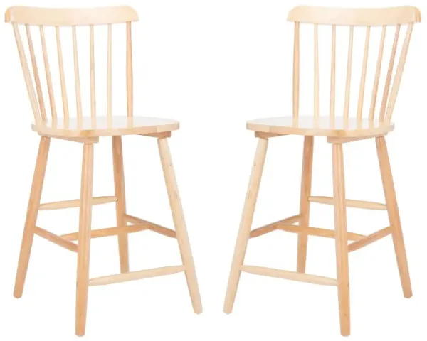 Set of 2 Tottie Counter Stools - Natural