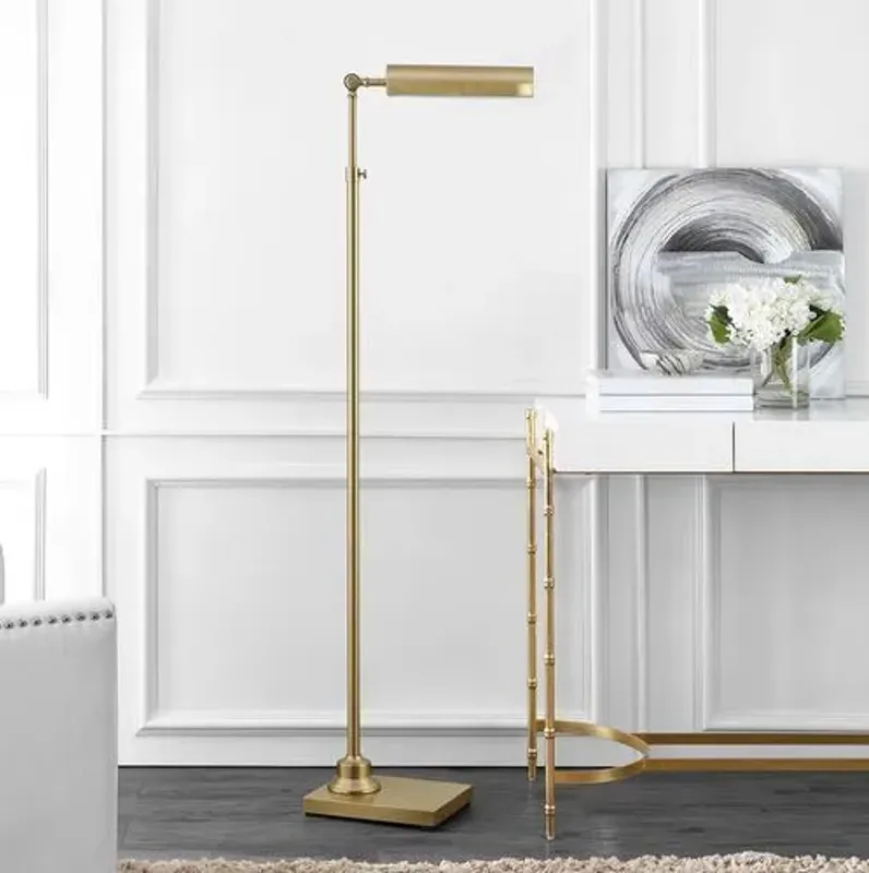 Ross Adjustable Floor Lamp - Gold