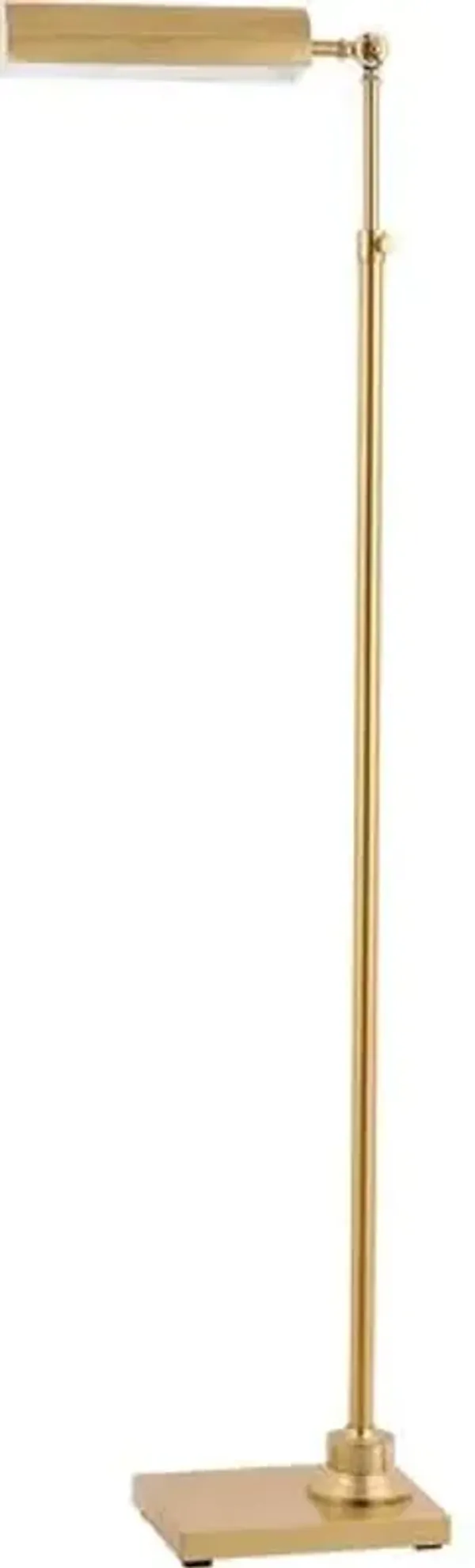 Ross Adjustable Floor Lamp - Gold
