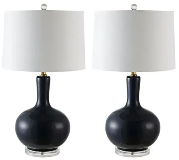 Set of 2 Lily Table Lamps