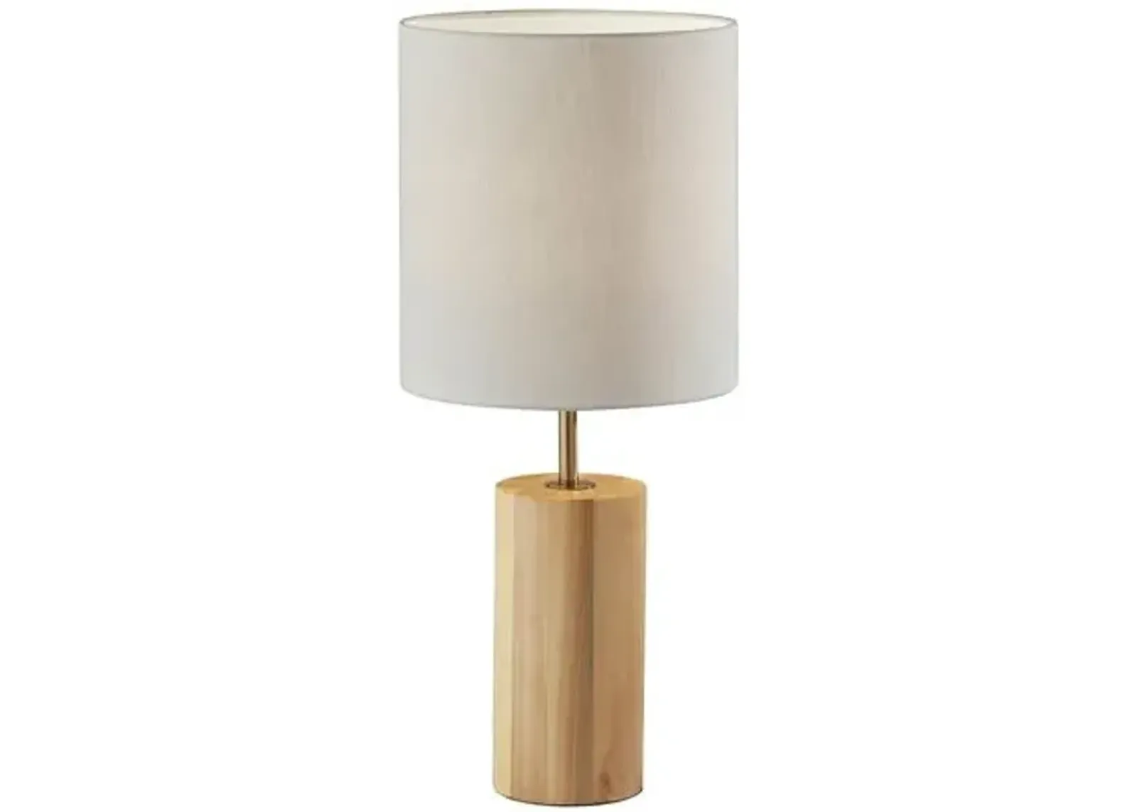 Porter Table Lamp - Natural Oak