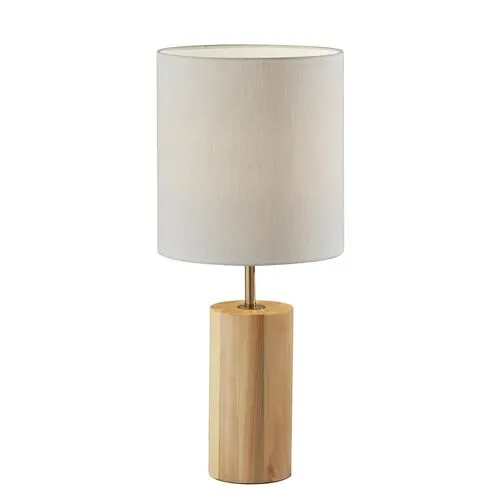 Porter Table Lamp - Natural Oak