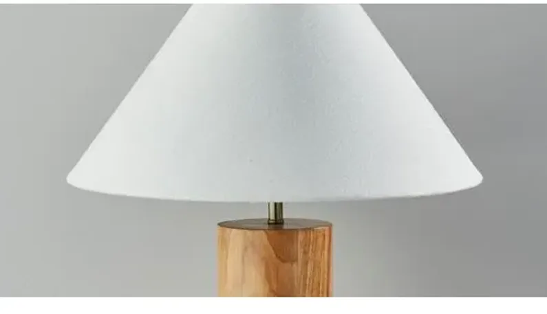 Smith Table Lamp - Warm Oak