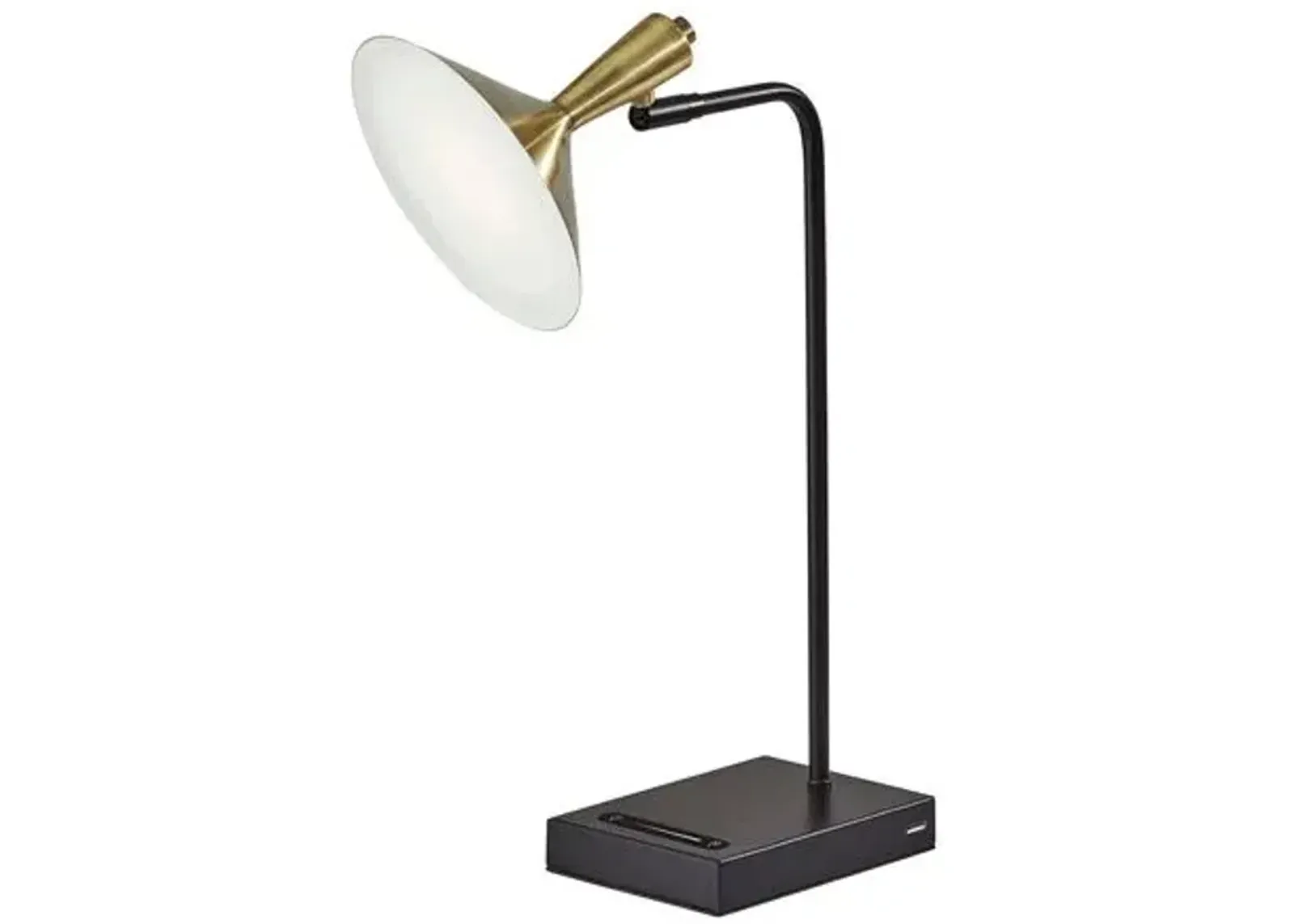 Reid Desk Lamp - Black/Brass