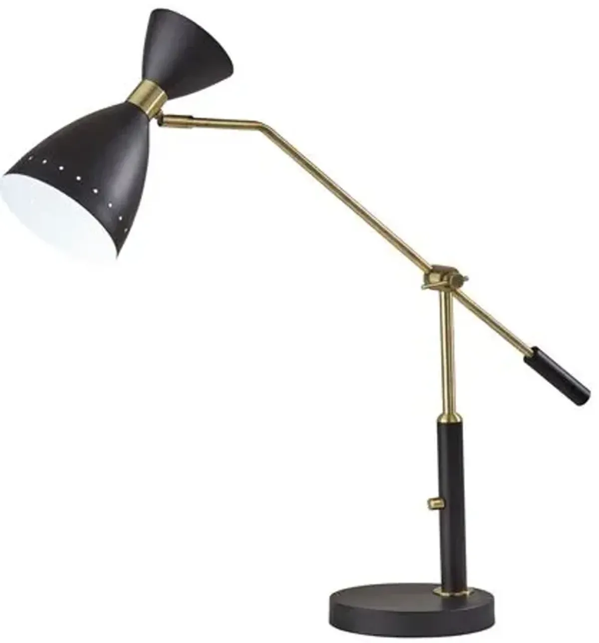 Jax Desk Lamp - Black/Brass