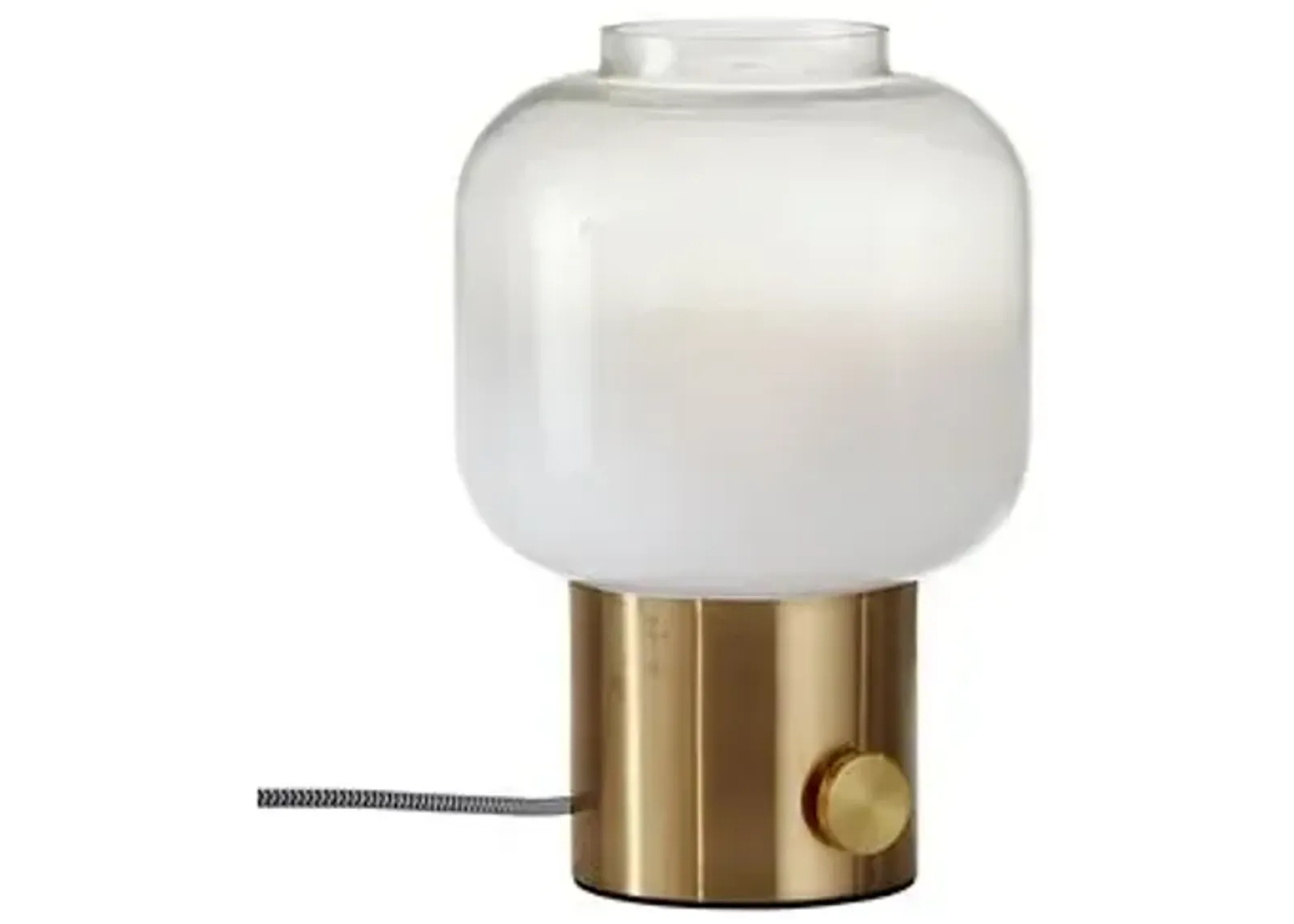 Ezra Table Lamp - Antiqued Brass