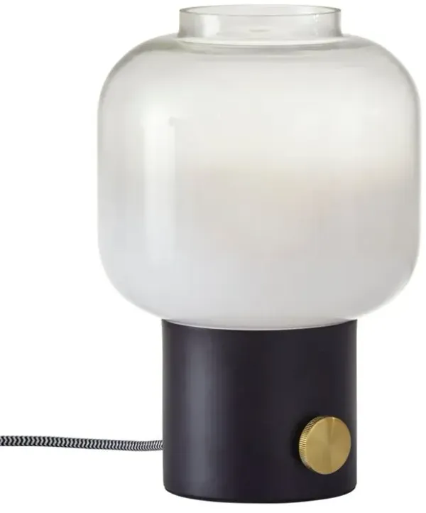 Ezra Table Lamp - Matte Black/Brass