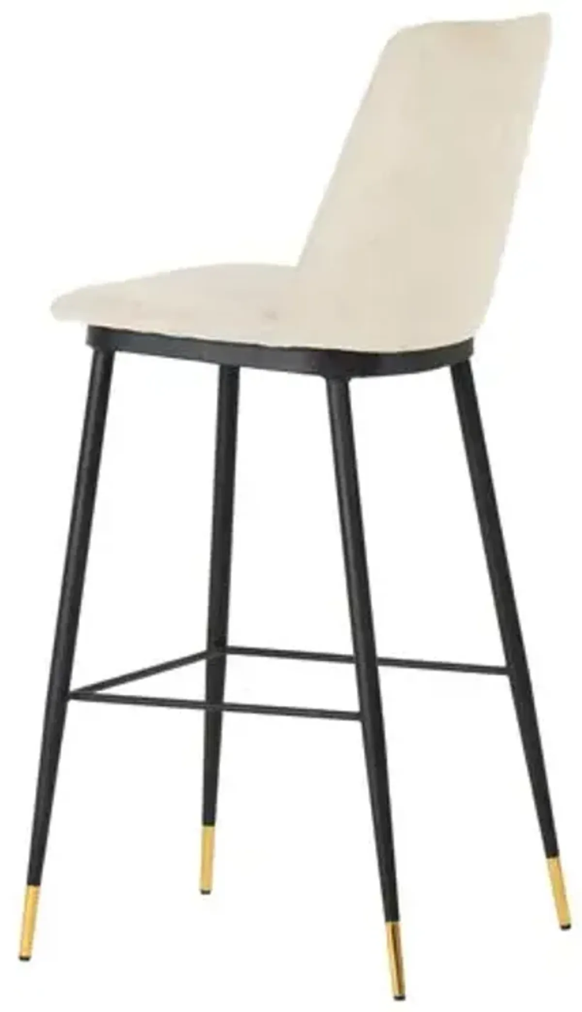 Set of 2 Isla Counter Stool - Cream