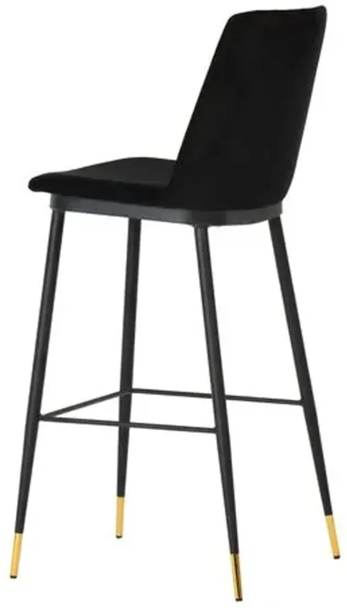 Set of 2 Isla Counter Stool - Black