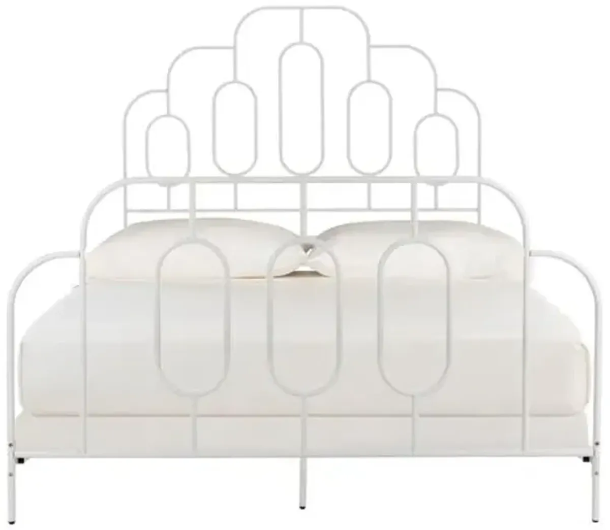 Sammie Retro Bed - White